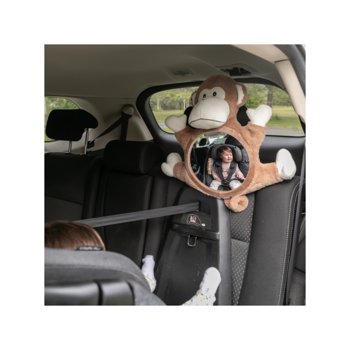 Moose Baby-in-View Backseat Car Mirror Monkey, Carseat Accessories