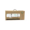 Bubba Blue Feathers Organic Cotton 3-Pack Face Washers
