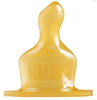 NUK Classic Bottle Teat Latex 2 Pack, Size 1, Fast Flow