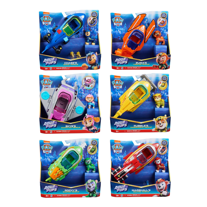 Paw patrol top convertible vehicles