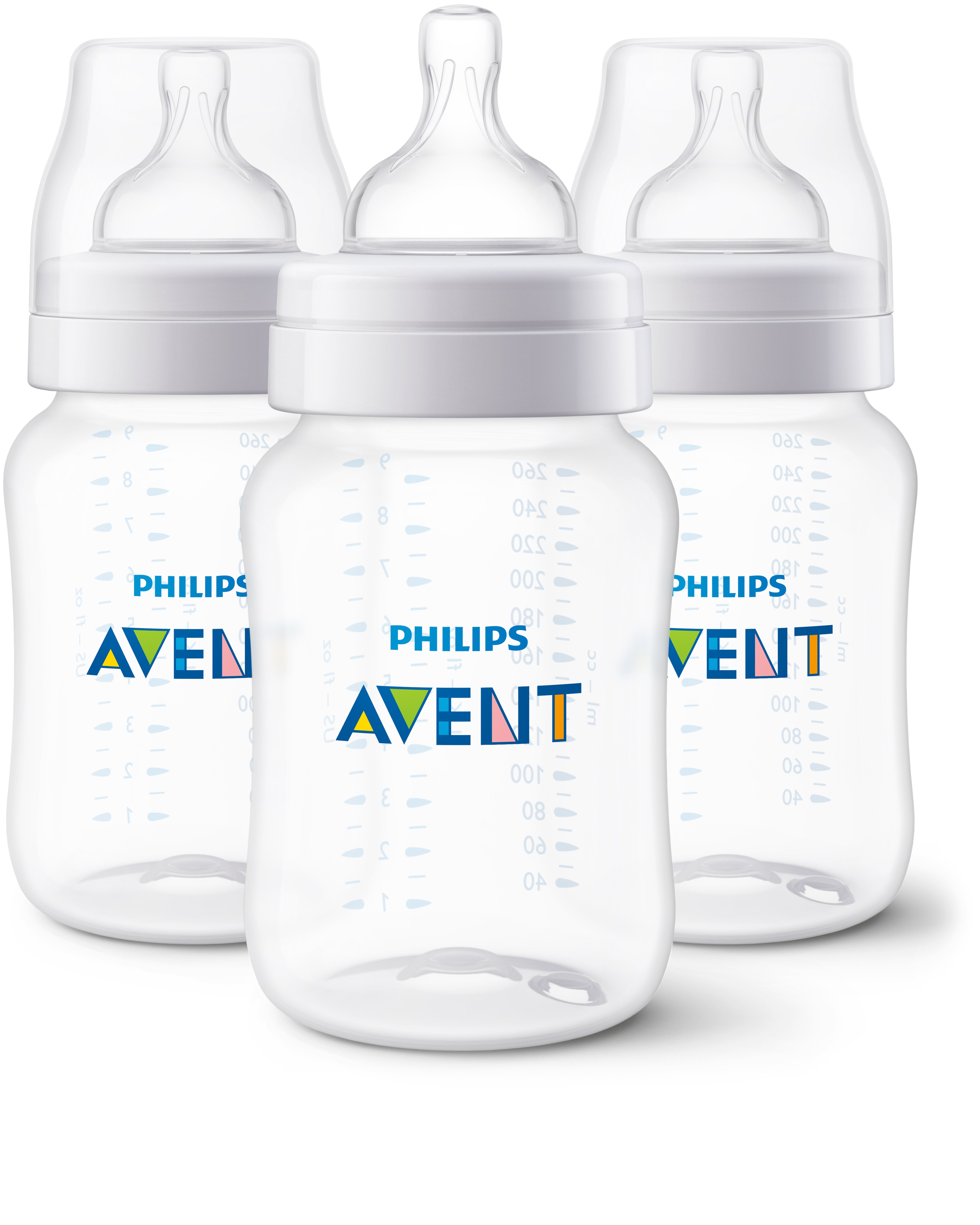 NUBY Baby Baby Bottles with Slow Flow Nipple, 3 Pack, 8oz - Macy's