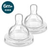 Philips Avent Anti-colic Teats 6m+ Fast Flow 2-Pack