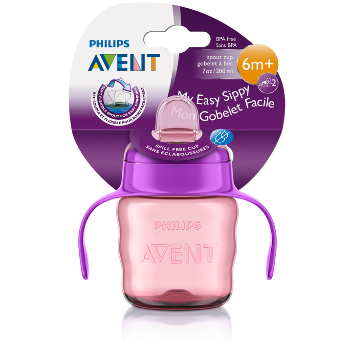 Philips Avent Easy Sip Spout Cup 6m Trainer Bottles Cups