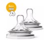 Philips Avent Natural Teat Fast Flow 2-Pack 