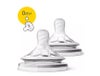 Philips Avent Natural Teat Newborn Flow 2-Pack 