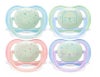 Philips Avent Soother Ultra Air Night Soother 0-6m 2 Pack​ 
