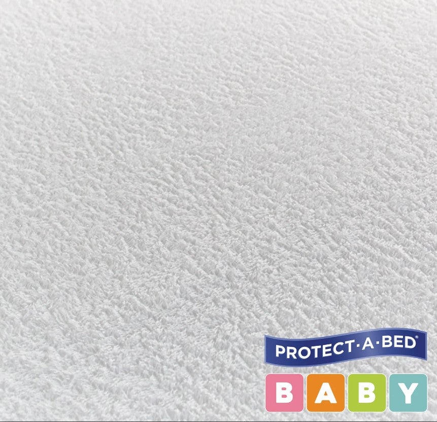 Protect A Bed Cotton Terry Waterproof Cot Single Mattress Protector