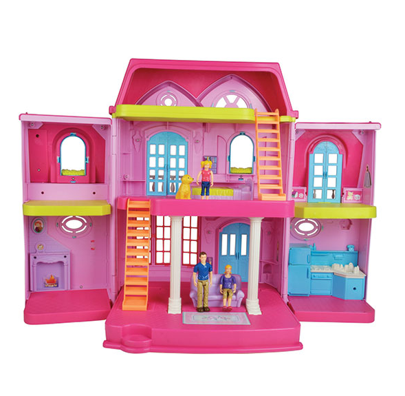 Red Box Large Classic Dolls House Dolls Toys Baby Factory