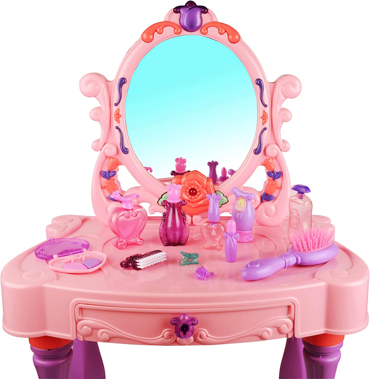 Red Box Princess Sapphire Lightup Princess Vanity Table Activity