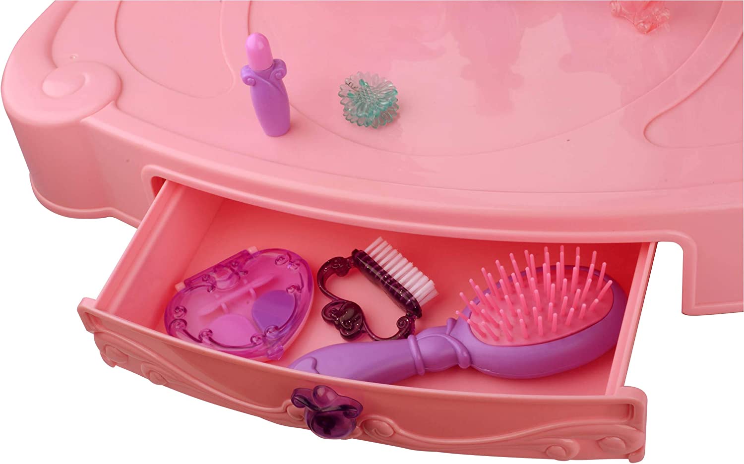 Red Box Princess Sapphire Lightup Princess Vanity Table Activity