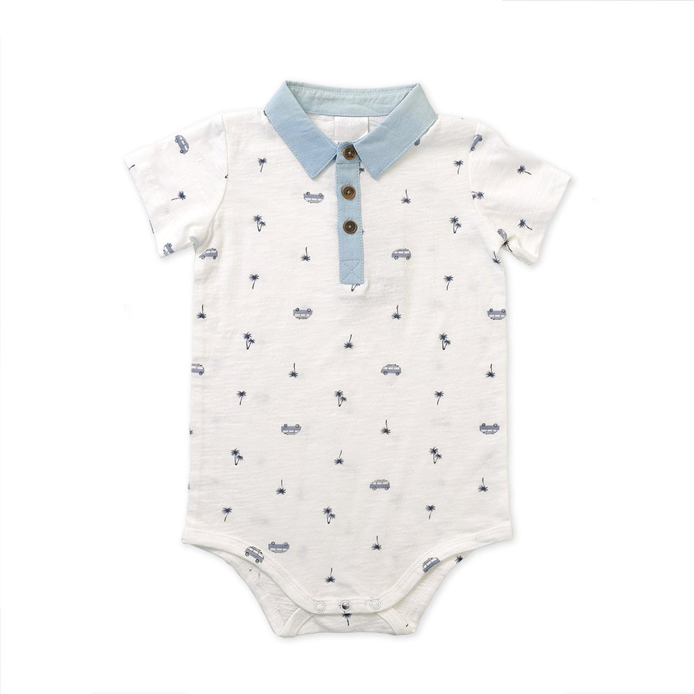 Ricochet Baby Collared Bodysuit Bodysuits Baby Factory
