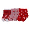 Ricochet Baby EDLP Floral Check 3pk Sock