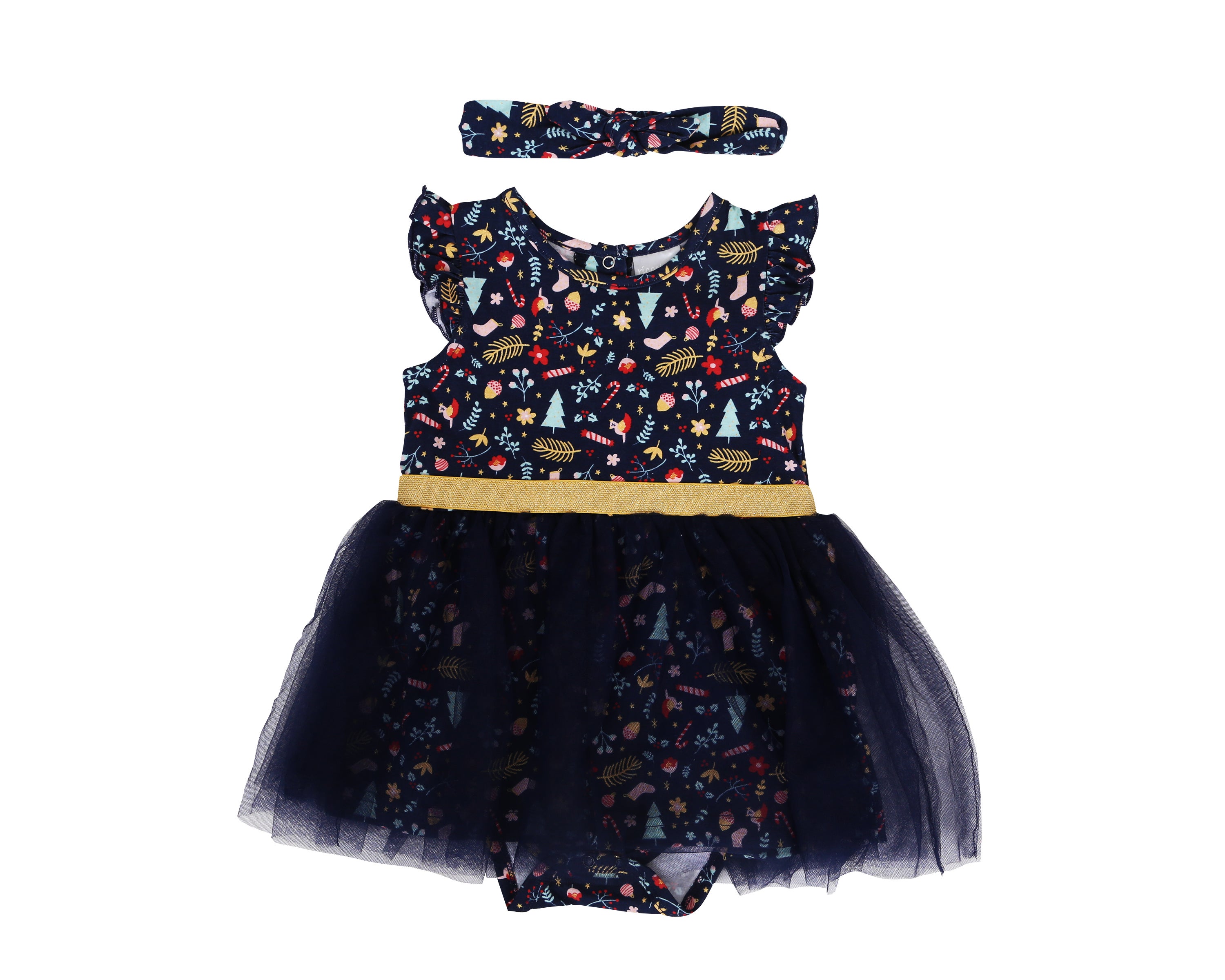 baby dress navy