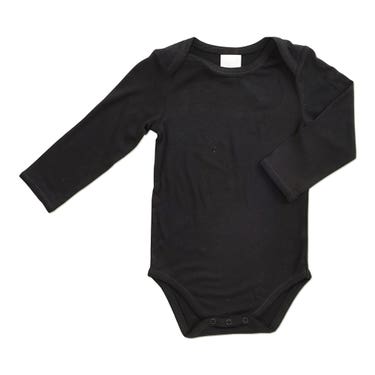 Ricochet Baby Thermal L/s Bodysuit Black