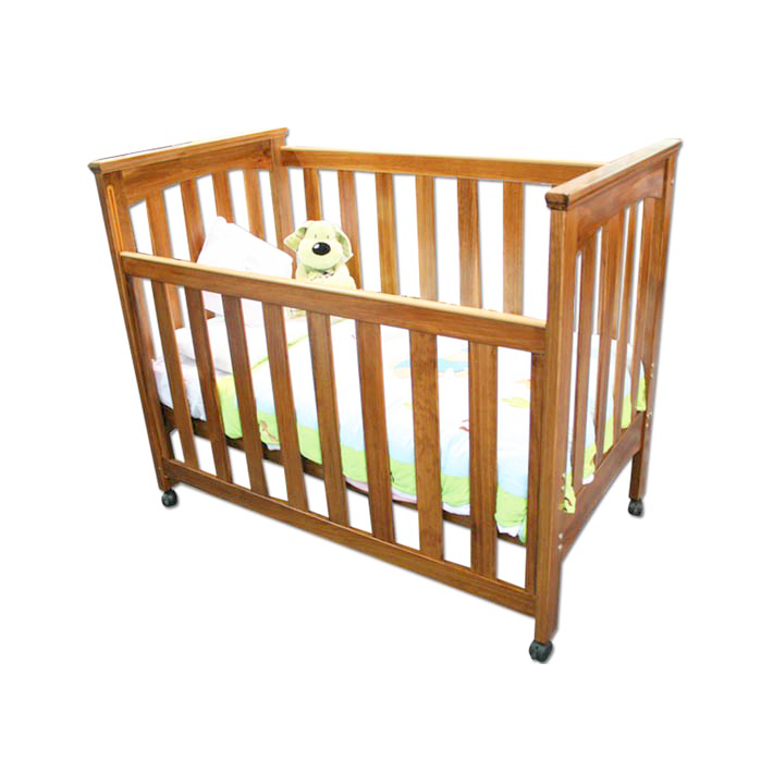 Genesis Rustic Valley Pine Cot White Cots Baby Factory