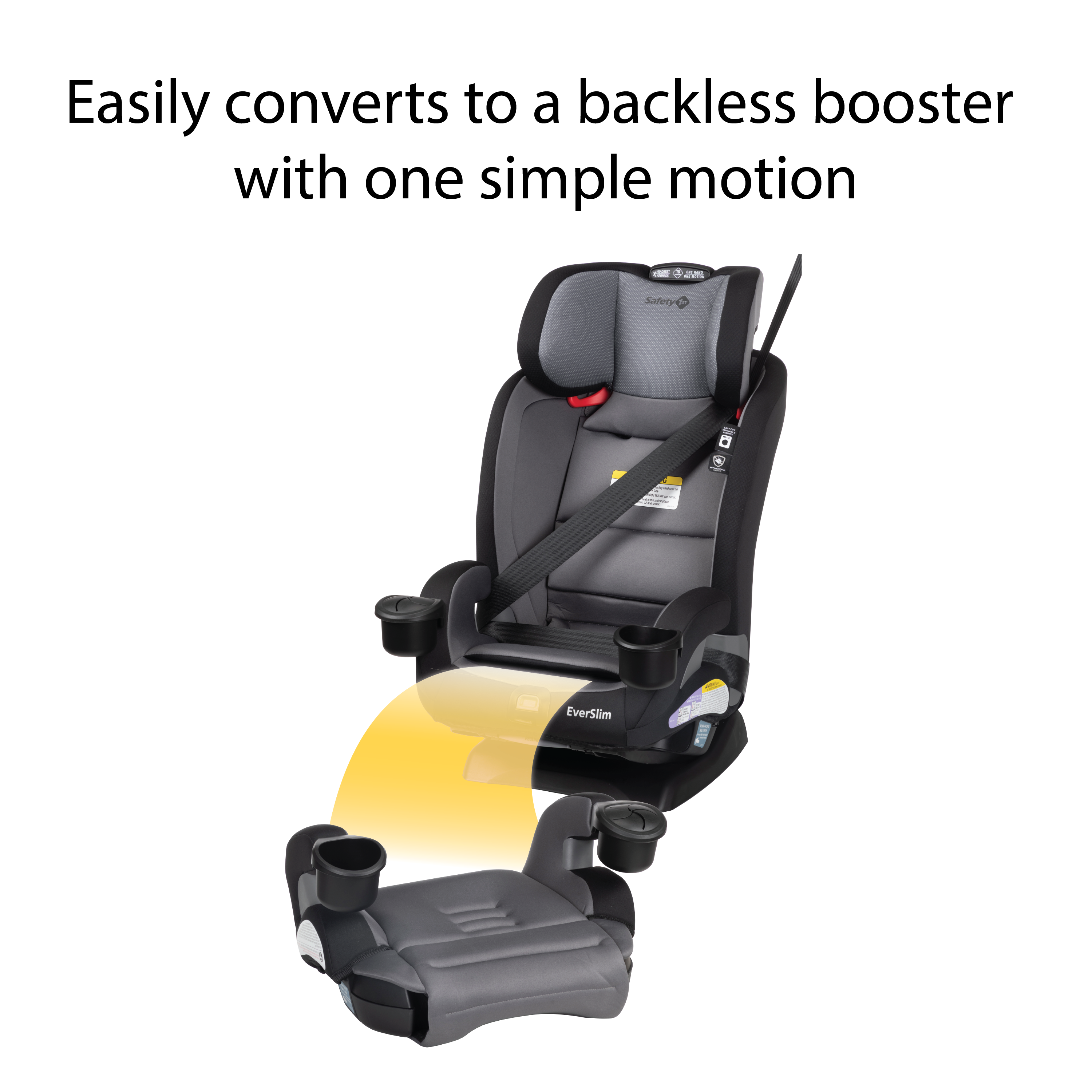 Safety First EverSlim AllinOne Convertible Car Seat High Street