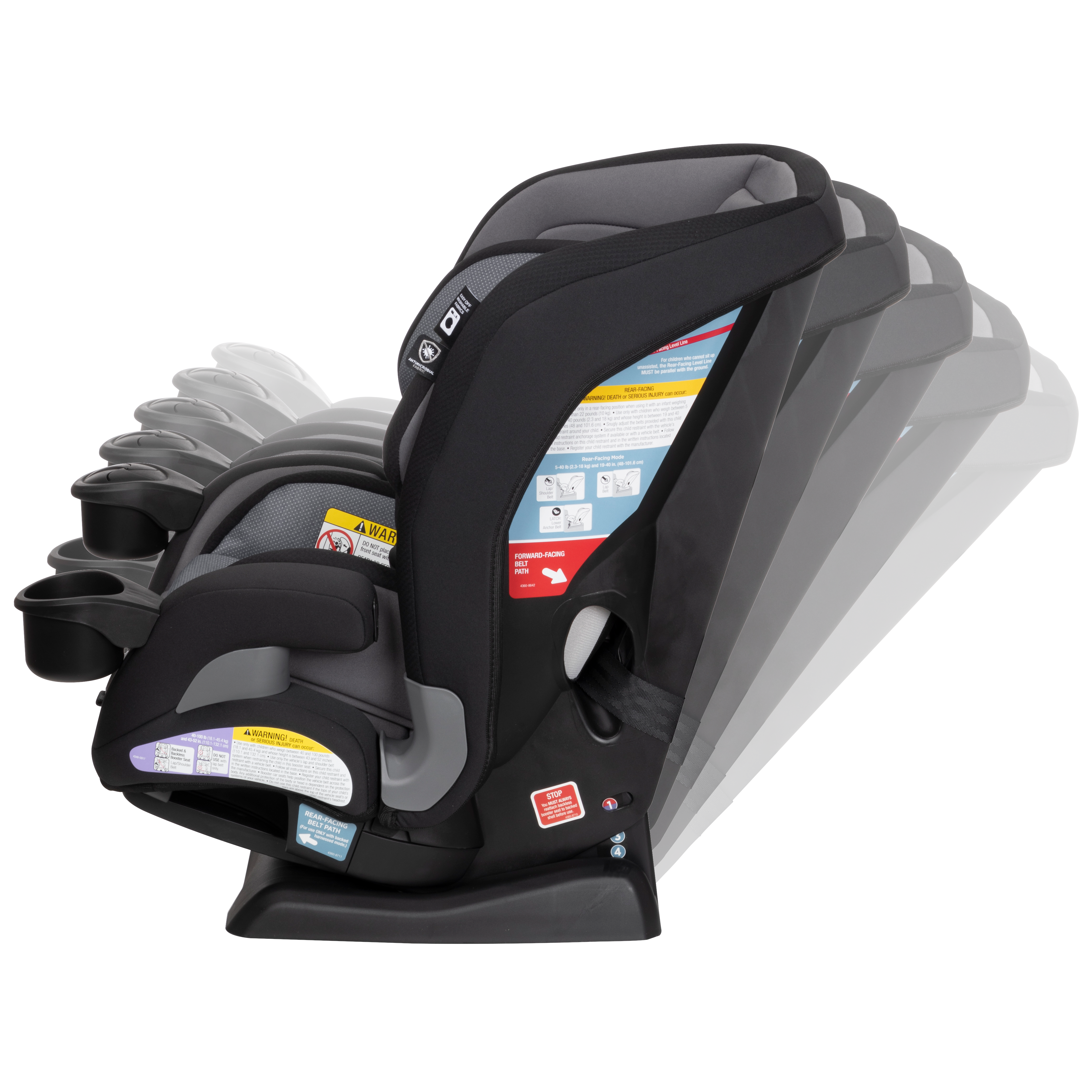 Safety First EverSlim AllinOne Convertible Car Seat High Street