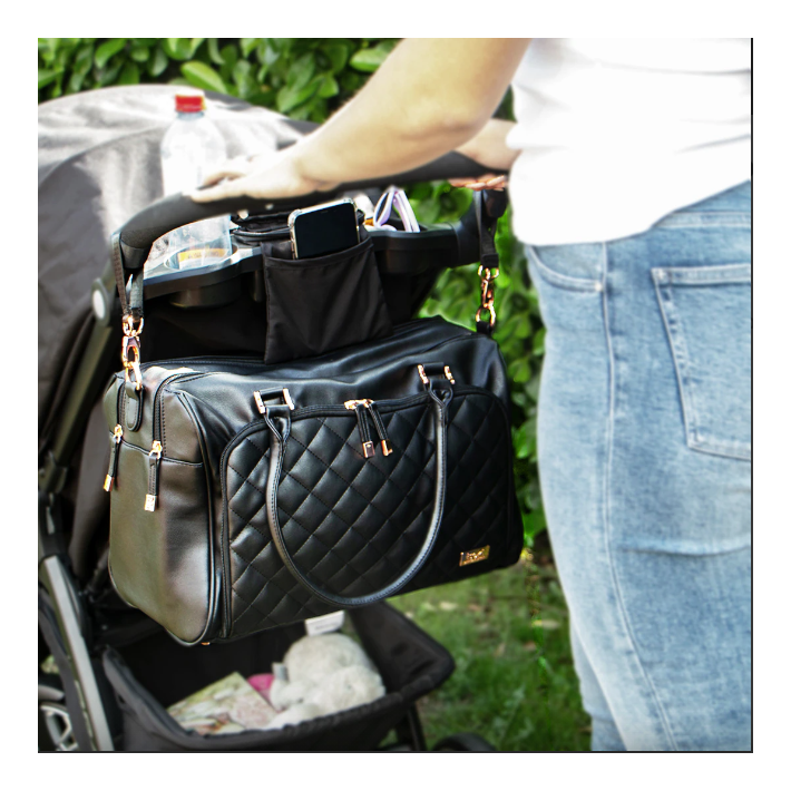 Isoki double zip 2024 satchel nappy bag