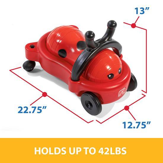 Step2 Bouncy Buggy Ladybug Activity Toys Baby Factory