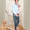 Summer Infant Top of Stairs Simple to Secure Metal Gate White