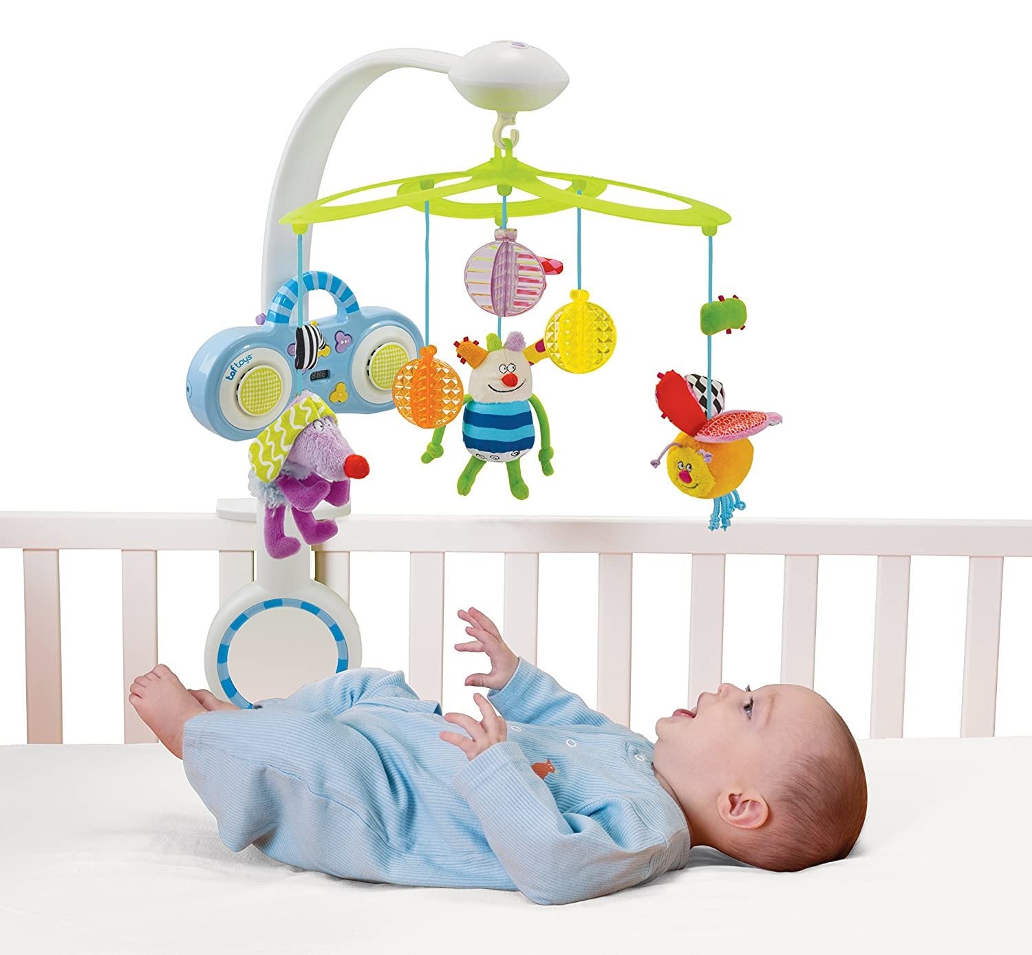 TAF Toys MP3 Stereo Mobile Musical Toys Baby Factory