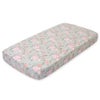 The Peanutshell Vintage Floral Cot Fitted Sheet