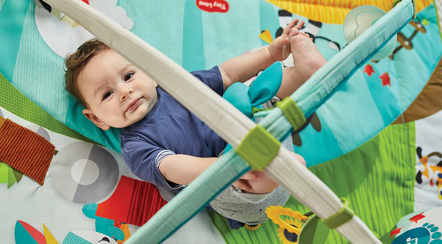 Shop Tiny Love Tiny Farm Gymini Kick & Play Online at Baby Factory