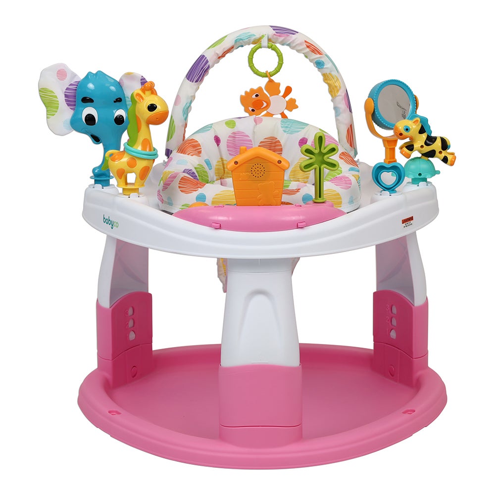 Shop Babyco Tropical Activity Centre Pink One Online at Baby Factory