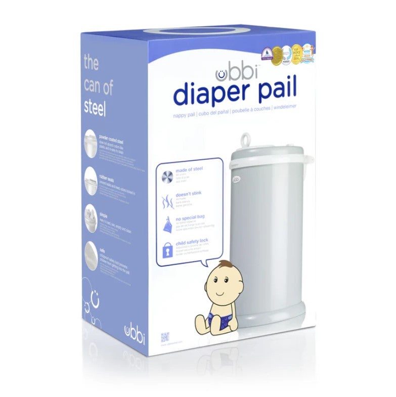 Ubbi Diaper Pail Grey Accessories Baby Factory