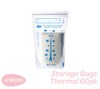 Unimom Thermal Sensor Breastmilk Storage Bags 210ml 60-Pack