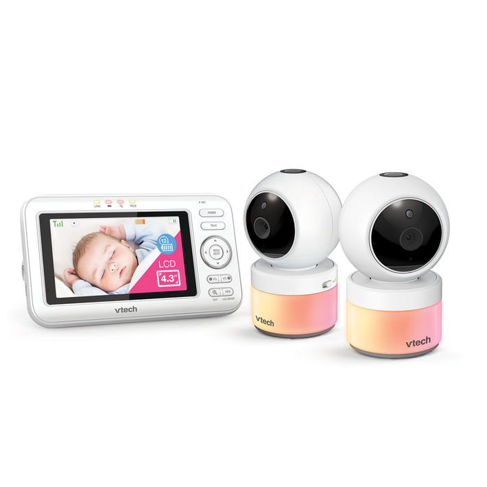 Twin top baby monitor