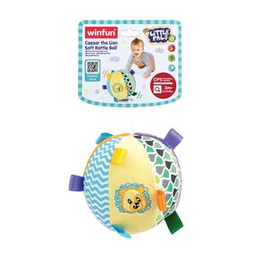 Winfun Caesar The Lion Soft Rattle Ball Multi